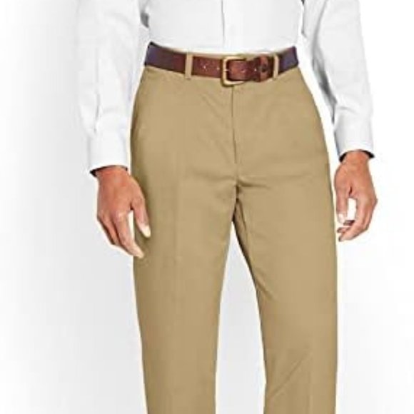 Orvis Men's Ultimate Khakis Twill Plain Front Pants size 42 - Picture 2 of 10